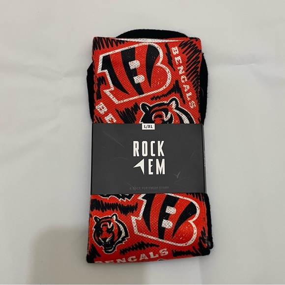 NFL Other - 🧦 🧡Cincinnati Bengals NFL Socks - Men’s Size L/XL 🐯🧦